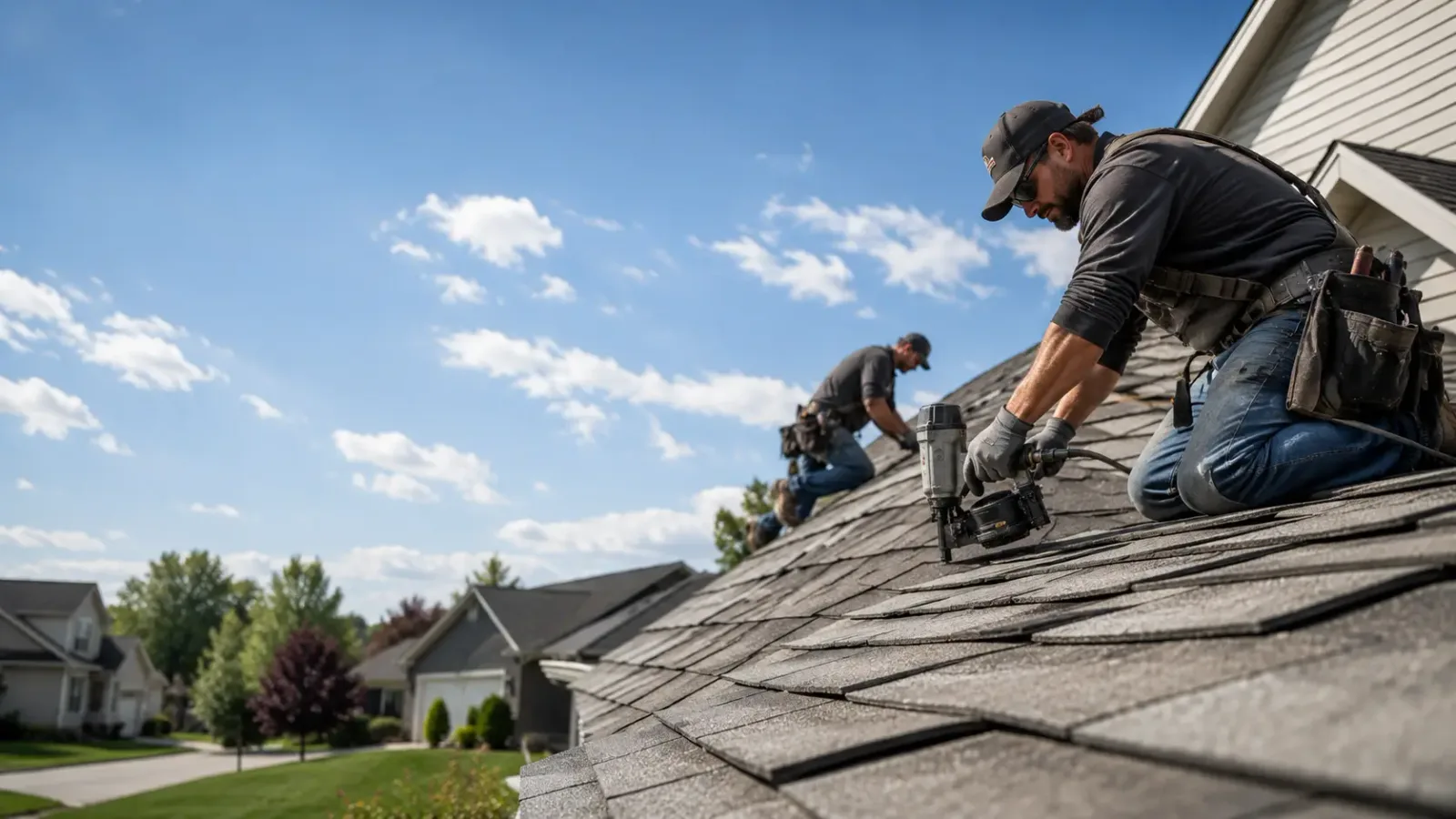 Storm Damage Roof Repair in Roxana, KY near me